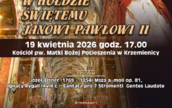 Jasnogórska Muzyka Dawna w&nbsp;hołdzie Świętemu Janowi Pawłowi II&nbsp;– zaproszenie
